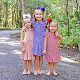 Burnt Orange Stripe Ruth Dress