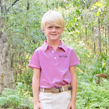 Red Stripe Polo