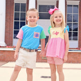 Colorblock Stripe Alexa Short Set