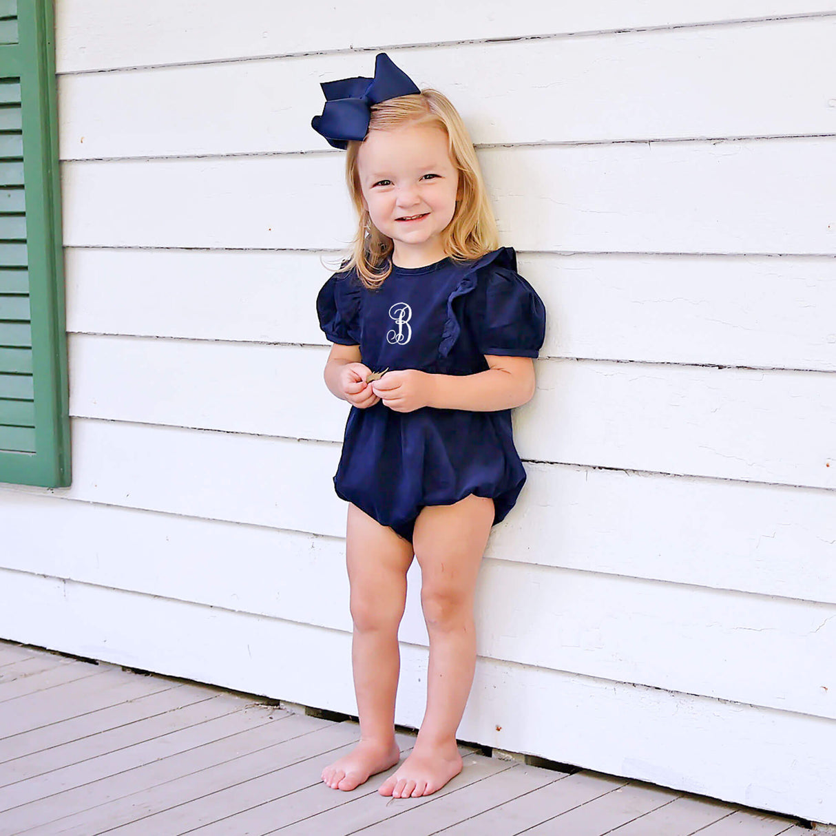 Navy Corduroy Olivia Bubble