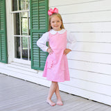 Pink Corduroy Graycen Jumper Dress