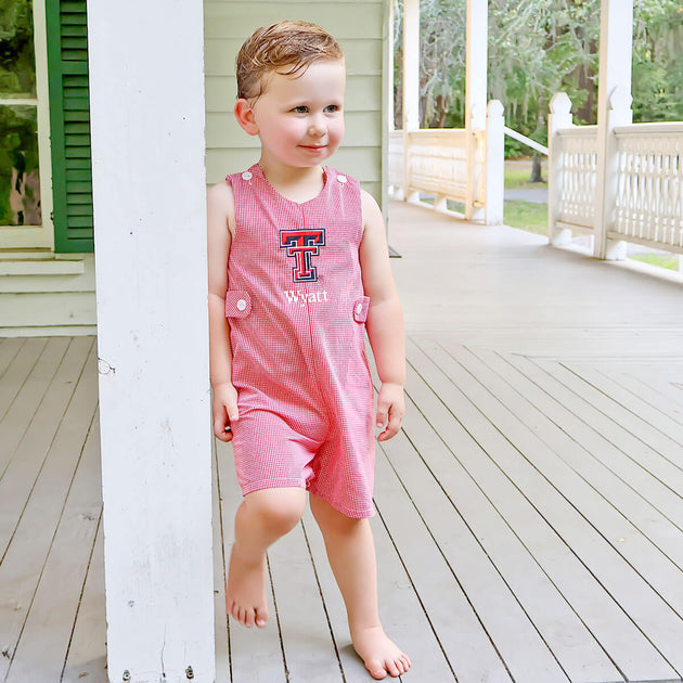 Smocked & Monogrammed Jon Jons for Boys Smocked Auctions Size24m