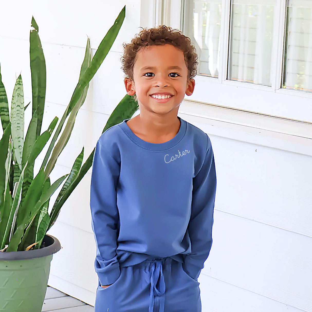 Dark Blue Sweatshirt