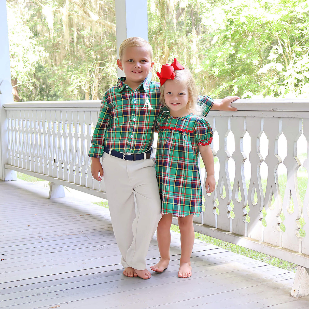 Hampton Plaid Dress