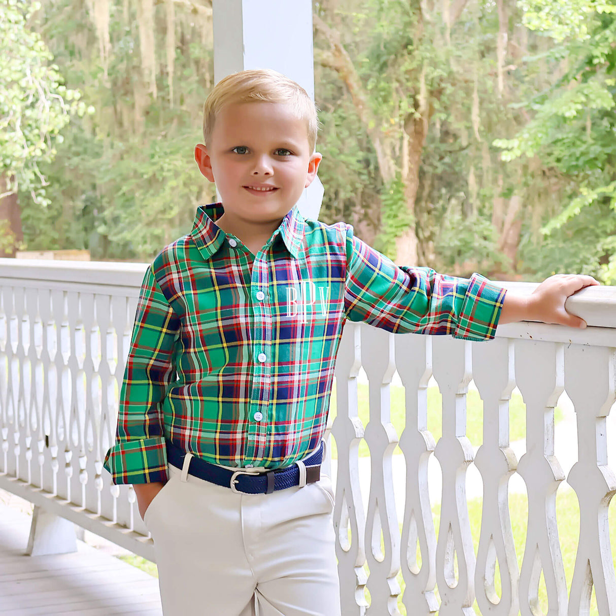 Hampton Plaid Button Down Shirt