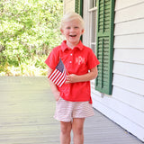 Bold, Bright and Brave Polo Short Set