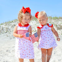 Nautical Blue Stripe Sun Bubble