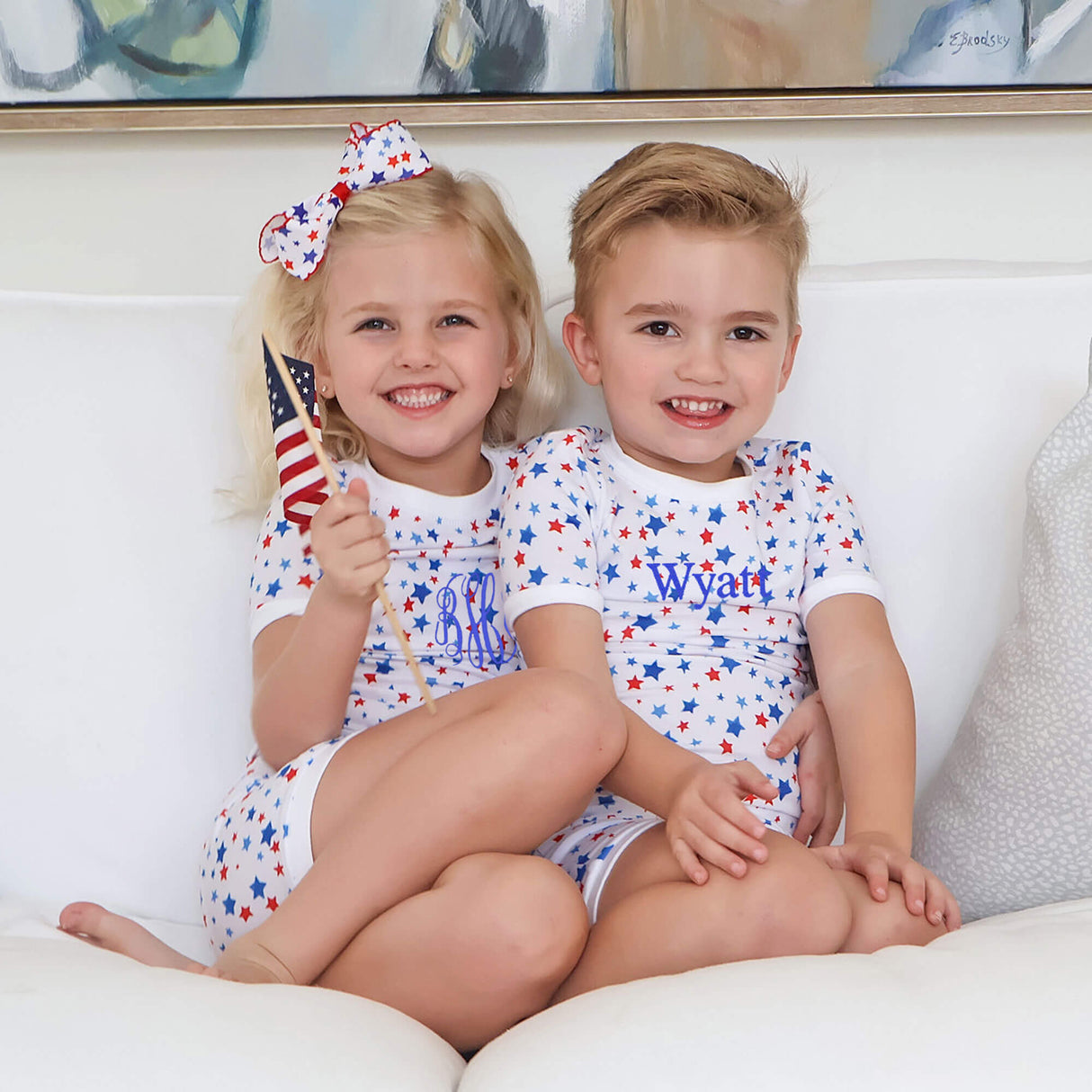 Shoot For The Stars Short Pajamas