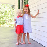 Born To Sparkle Button Down Short Set