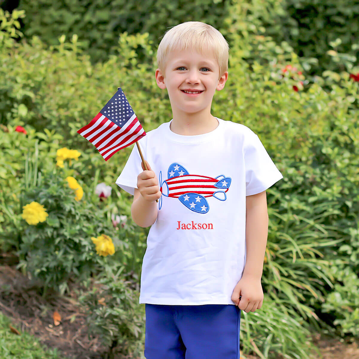 Smocked Fourth of July Outfits Dresses Classic Whimsy Boys