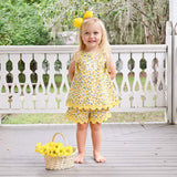Sunflower Sunshine Floral Eleanor Short Set