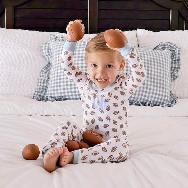 GAME DAY FOOTBALL PAJAMAS