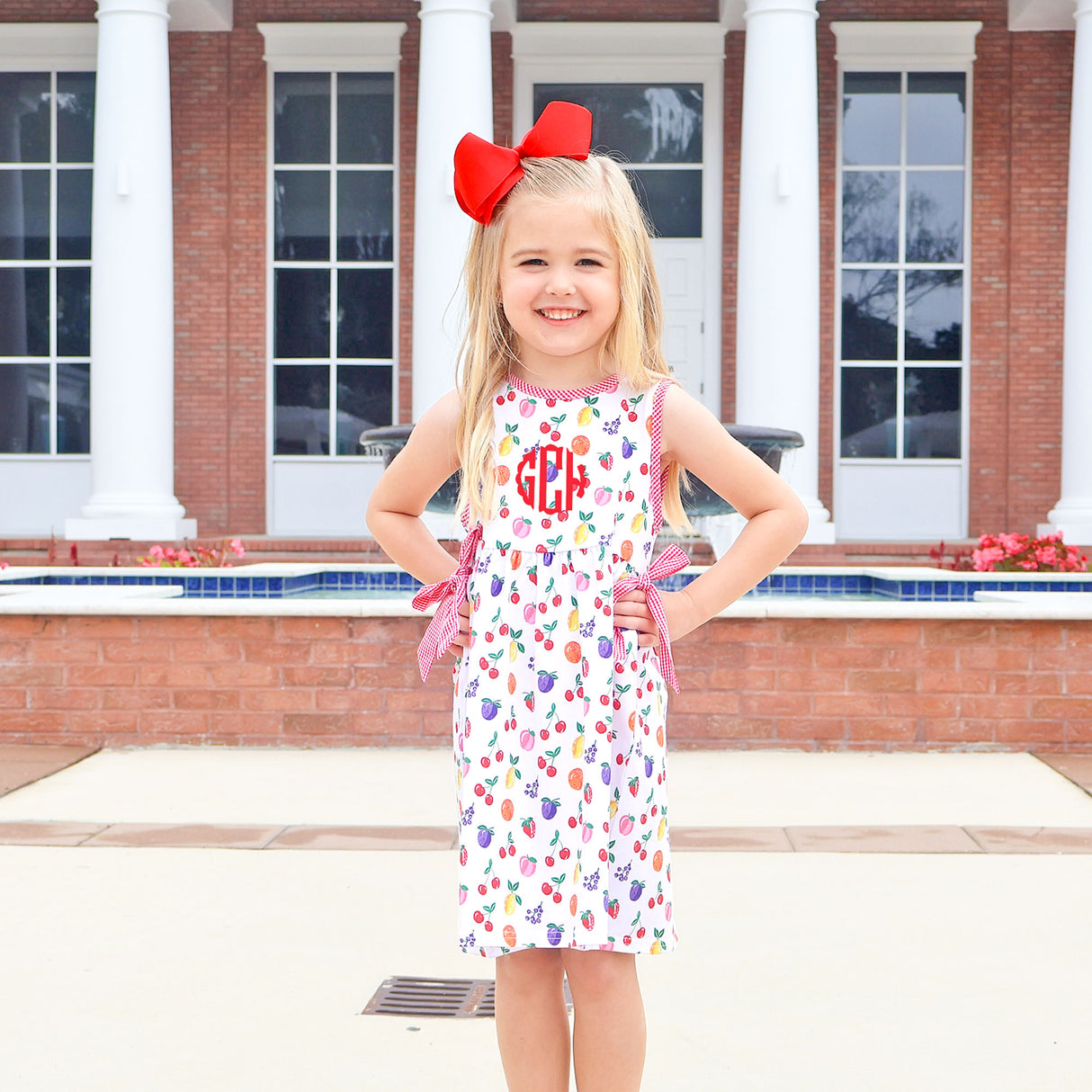 Fruity Print Avery Dress