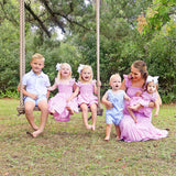 Light Pink Gingham Willow Bloomer Set