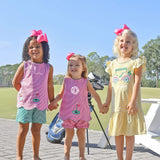 Golf Life Pink Stripe Cleo Bloomer Set