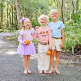 Spooky Orange Stripe Long Sleeve Shirt
