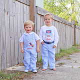 Heart Truck White Long Sleeve Shirt