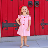 Valentine Hearts Pink Jane Dress