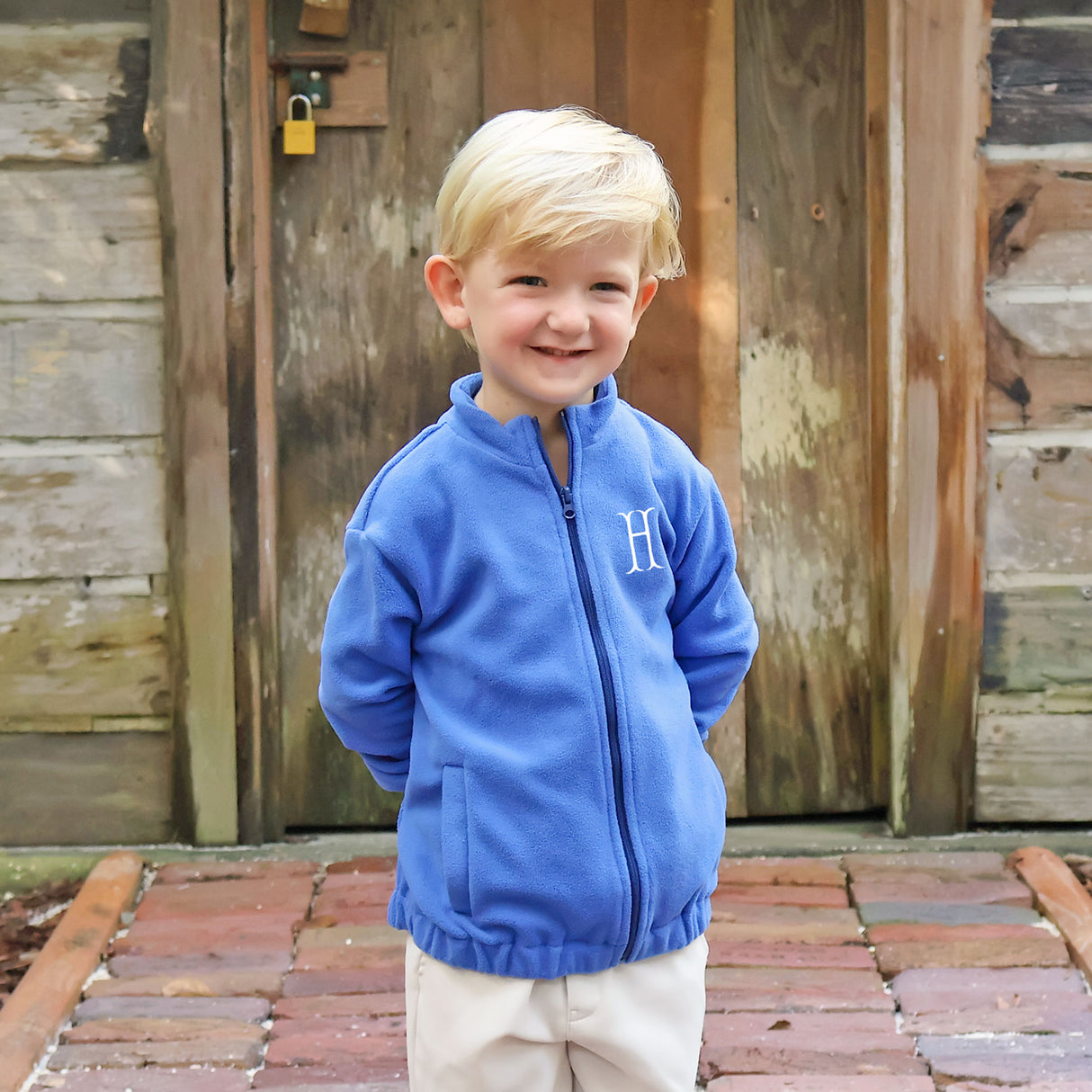 Blue Fleece Jacket