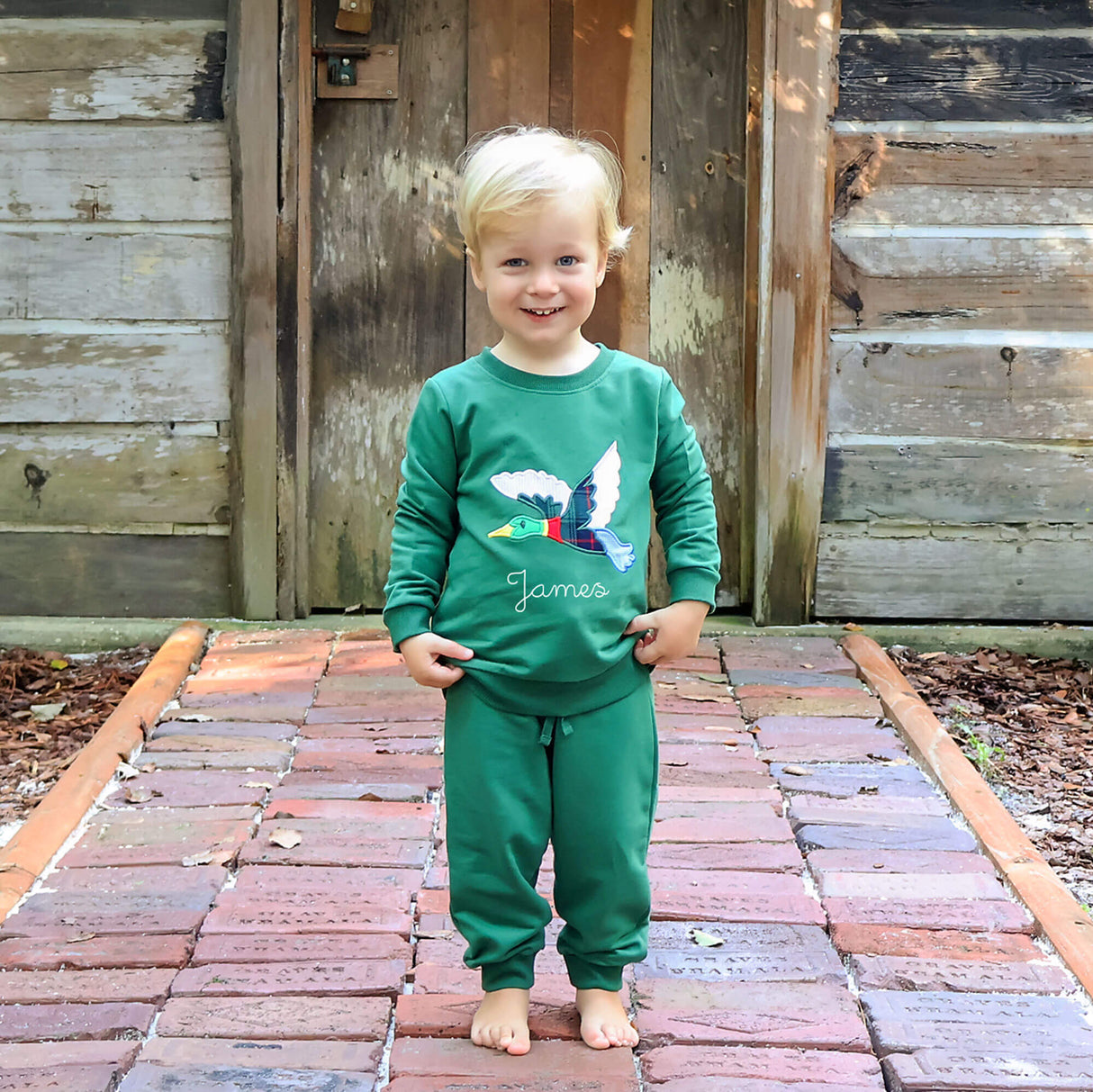 Mallard Hunter Green Jogger Set