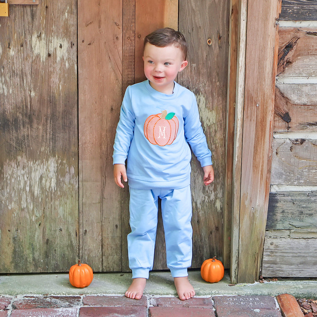 The Great Pumpkin Blue Jogger Set