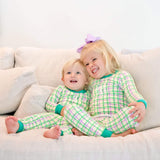 Mardi Gras Plaid Pajamas