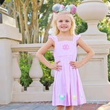 Pastel Mouse Ears Pink Gingham Chloe Dress