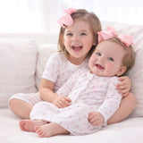 Pink Rosebud Short Pajamas