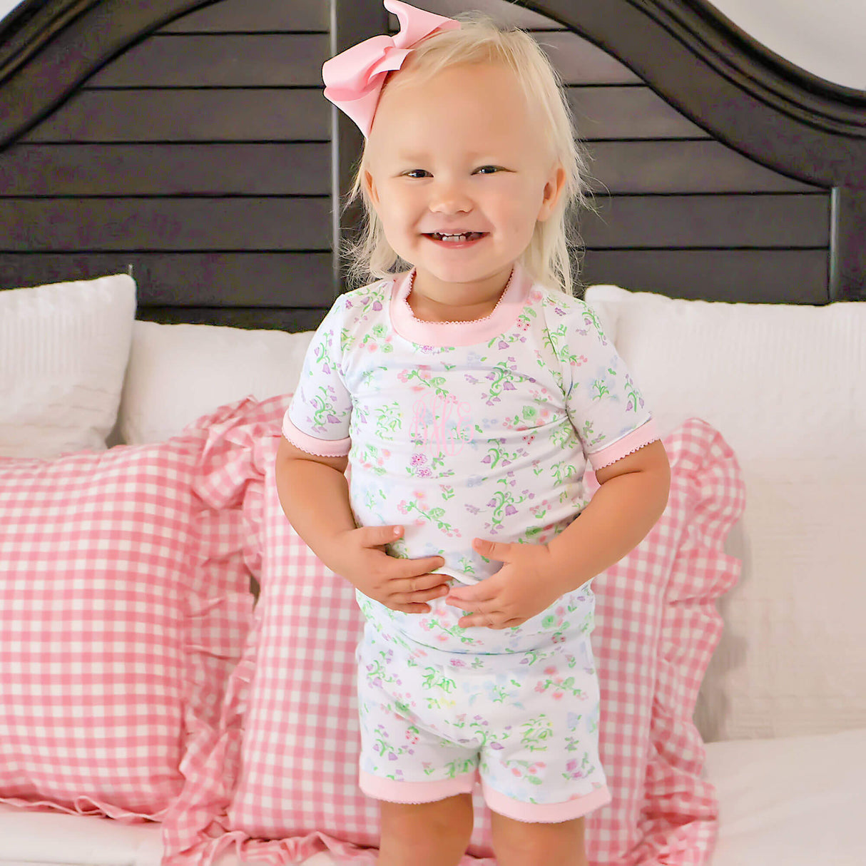 Flowers In Bloom Short Pajamas