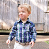 Galloway Plaid Button Down Shirt