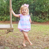 Pastel Plaid Popover Set