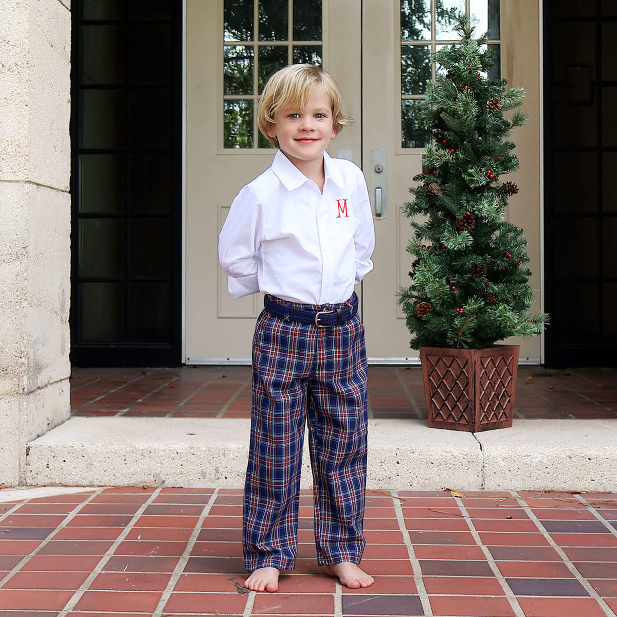 Dunbar Plaid Royal Standard Pants
