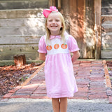 Pumpkin Trio Pink Gingham Dress