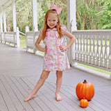 Pink Floral Pumpkin Camila Dress