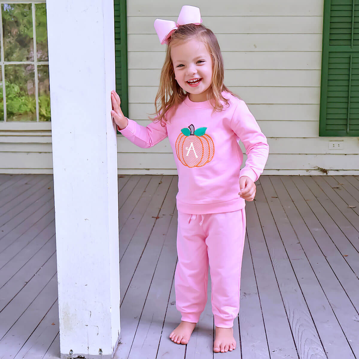 Pumpkin Pink Jogger Set