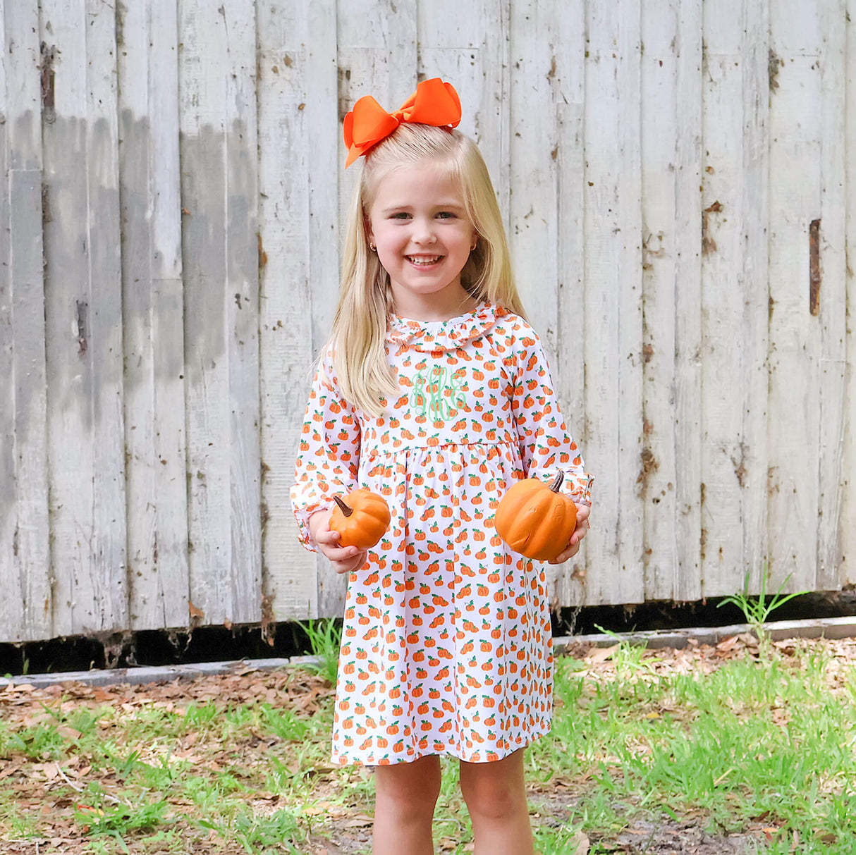 Pumpkin Patch Eden Dress