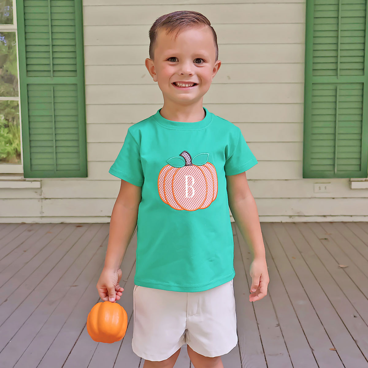 The Great Pumpkin Green Short Sleeve Shirt