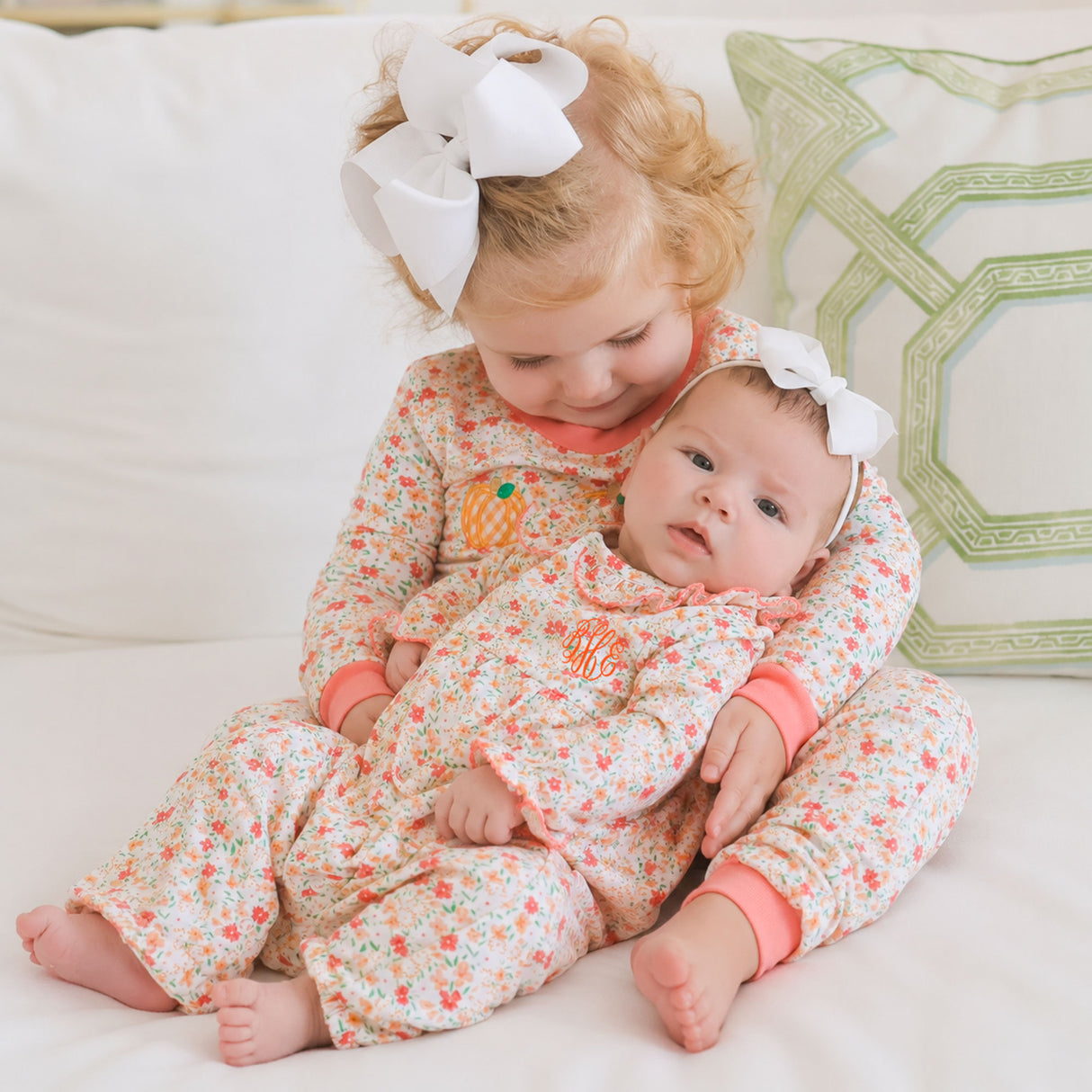 Pumpkin & Bloom Pink Pajamas