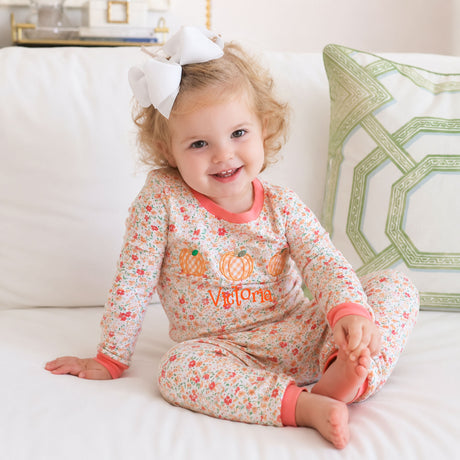 Pumpkin & Bloom Pink Pajamas