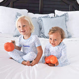 Little Pumpkin Patch Blue Zip Sleeper