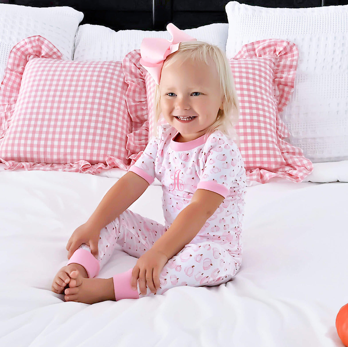 Little Pumpkin Patch Pink Pajamas