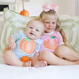 Sweet Pumpkin Pink Short Pajamas