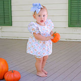 Harvest Pumpkin Print Alice Bloomer Set