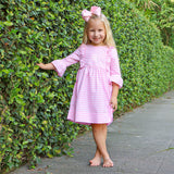 Pink Check Olivia Dress