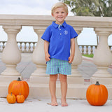 Hello Pumpkin Polo Short Set