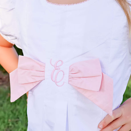 White & Pink Isabella Dress