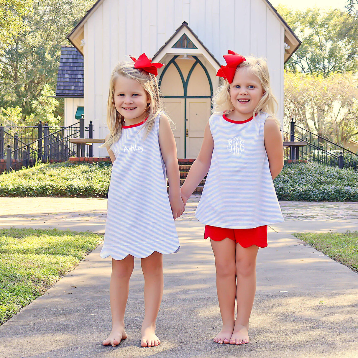 Light Blue Stripe Liv Dress