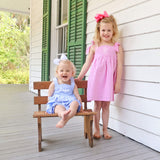 Blue Gingham Skyler Bubble