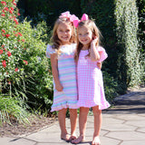 Pastel Pink Stripe Milly Dress