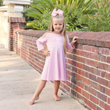 Pink Stripe Sophia Dress